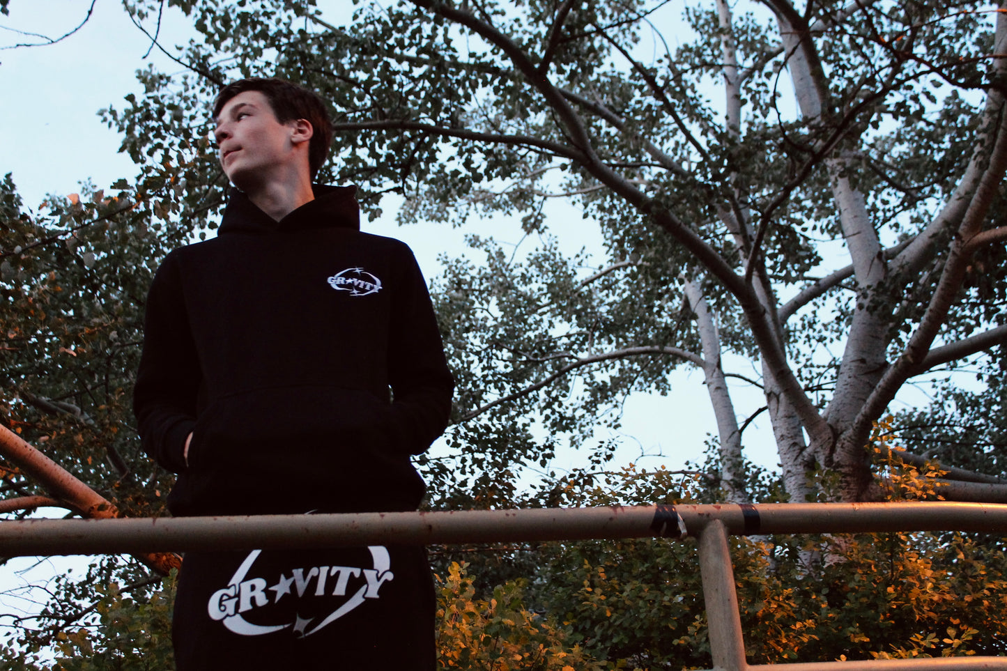 Black Gravity Hoodie