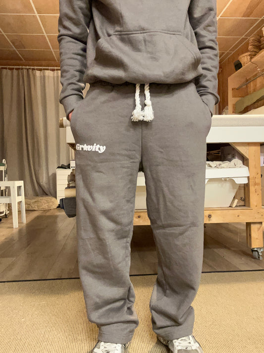 Grey sweatpants