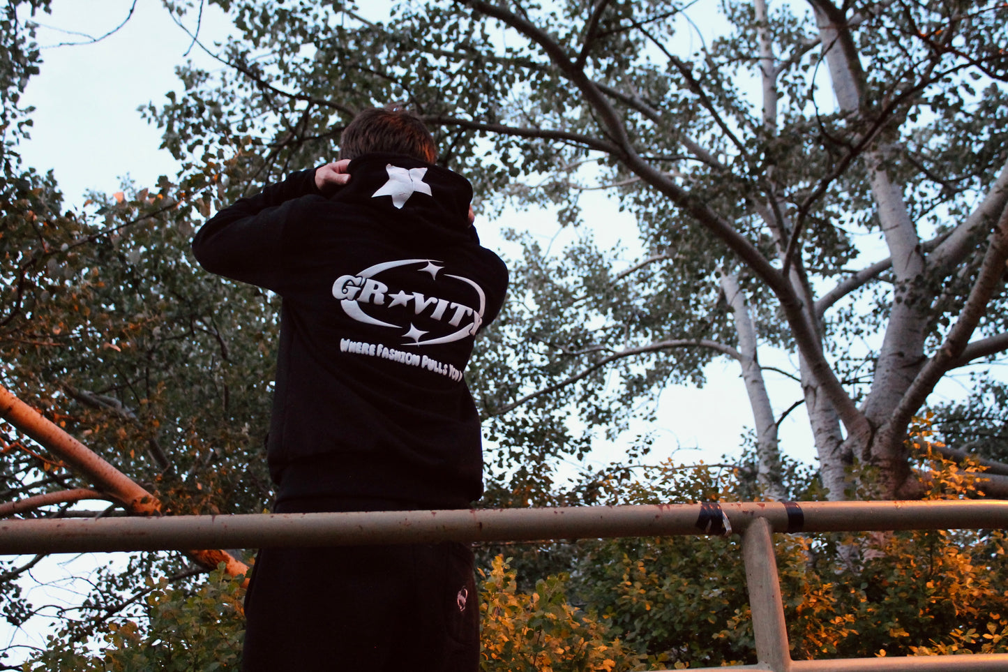 Black Gravity Hoodie