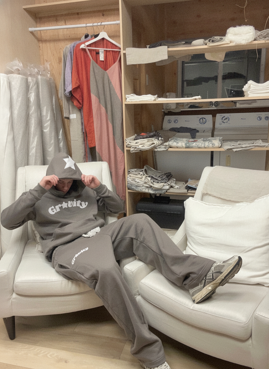 Grey hoodie